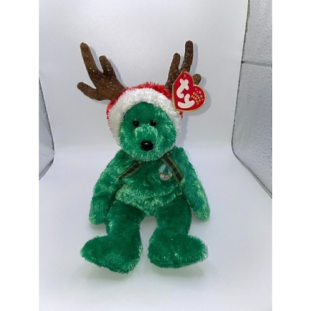 Ty Beanie Baby - 2002 HOLIDAY TEDDY the‎ Bear (8.5 Inch) MINT with MINT TAGS
